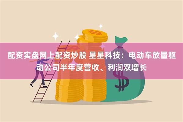 配资实盘网上配资炒股 星星科技：电动车放量驱动公司半年度营收、利润双增长