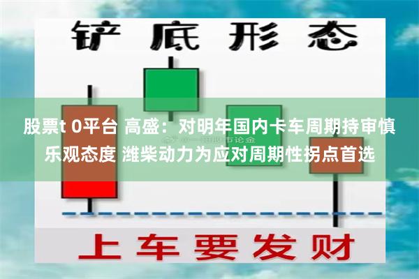 股票t 0平台 高盛：对明年国内卡车周期持审慎乐观态度 潍柴动力为应对周期性拐点首选